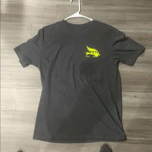 Dark grey yeti tee